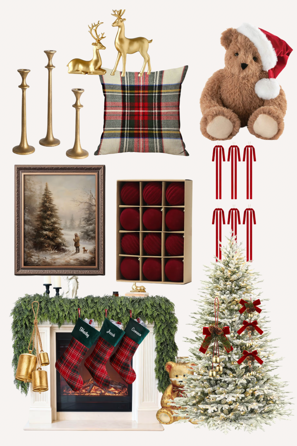 Vintage Christmas decor